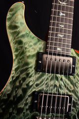 Paul Reed Smith Wood Library Custom 24 Fatback Brian's Limited Trampas Green Fade-Electric Guitars-Brian's Guitars