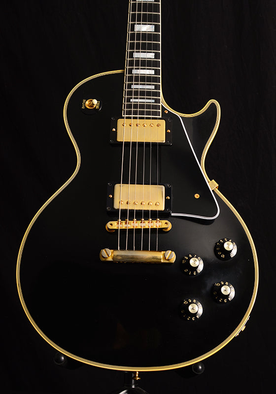 Used Gibson Custom Shop 50th Anniversary Les Paul Custom VOS Ebony-Brian's Guitars