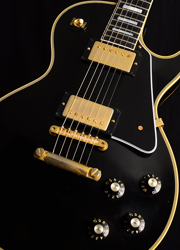 Used Gibson Custom Shop 50th Anniversary Les Paul Custom VOS Ebony-Brian's Guitars