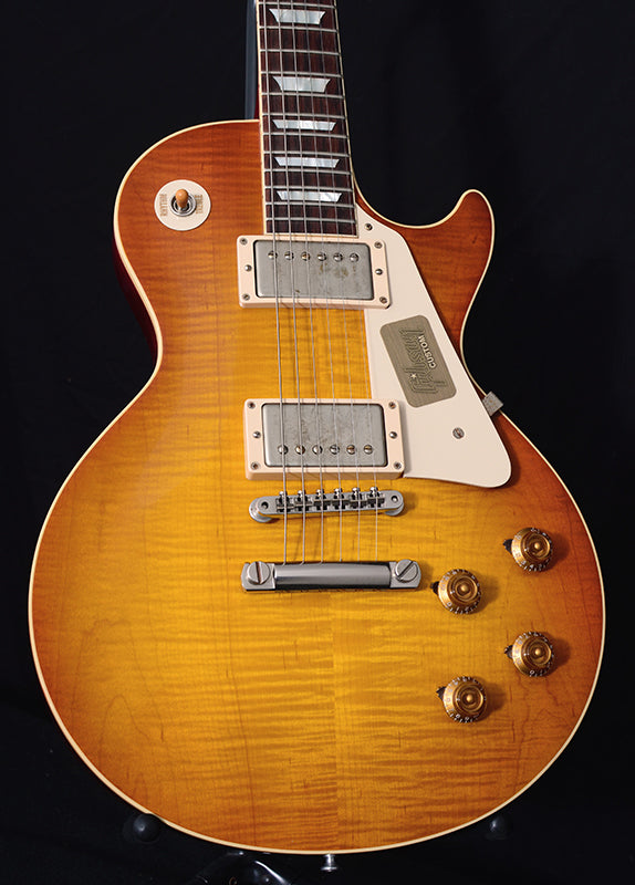 Gibson Custom Shop 1958 Reissue Les Paul Standard Flame Top VOS R8-Brian's Guitars