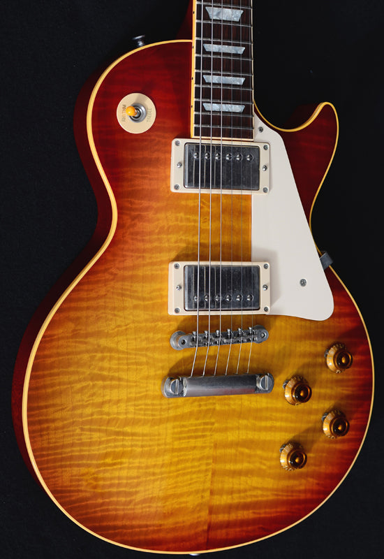 Used Gibson Custom 1959 R9 Reissue Les Paul Flame Top-Brian's Guitars