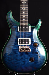 Paul Reed Smith Custom 24 Whale Blue Green Metallic Flip Paint Burst-Brian's Guitars