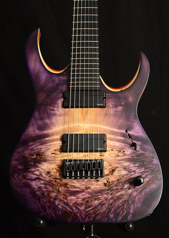 Mayones Duvell Elite 7 Natural To Purple Burst-Brian's Guitars