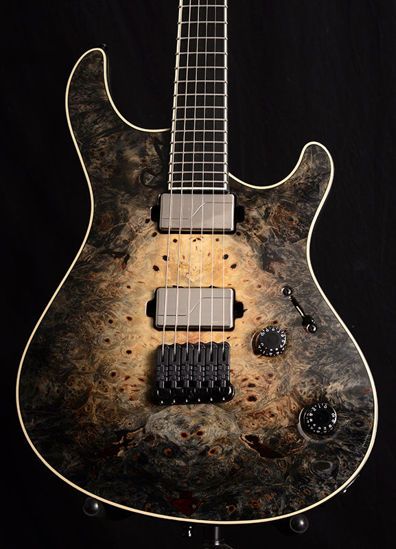 Mayones Regius 6 Buckeye Burl Natural To Black Burst-Brian's Guitars