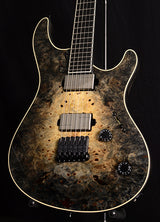 Mayones Regius 6 Buckeye Burl Natural To Black Burst-Brian's Guitars