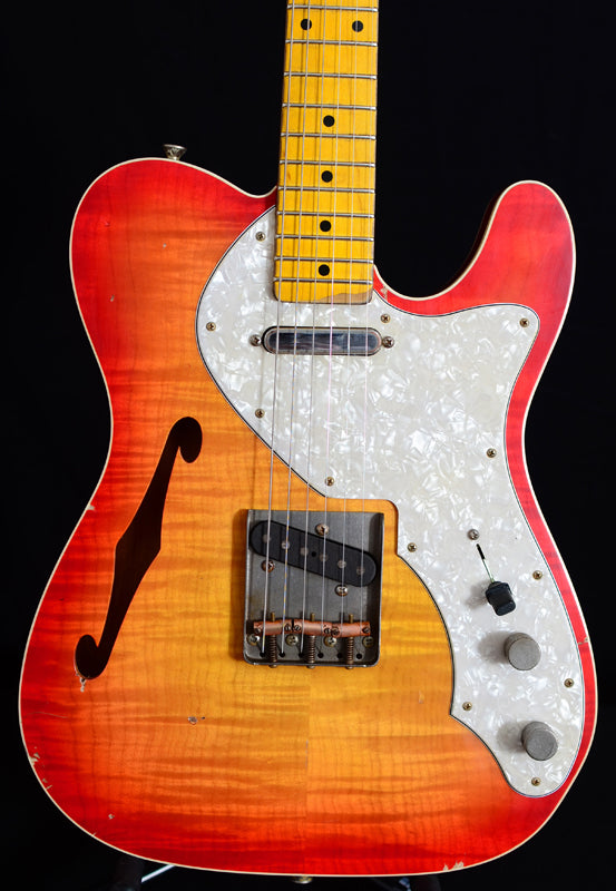 Nash T-69TL Flame Top Cherry Sunburst-Brian's Guitars