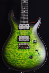 Used Paul Reed Smith Wood Library Custom 24 Satin Eriza Verde Smokeburst-Brian's Guitars