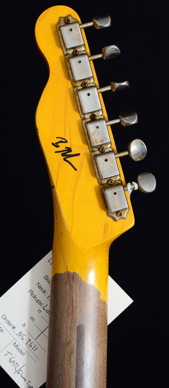 Nash T-69TL Flame Top Cherry Sunburst-Brian's Guitars