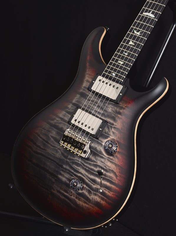 Paul Reed Smith Wood Library Custom 24 Satin Charcoal Tri-Color Burst-Brian's Guitars