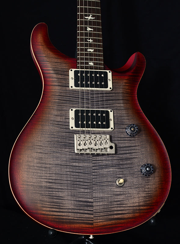 Used Paul Reed Smith CE 24 Satin Charcoal Cherry Burst-Brian's Guitars