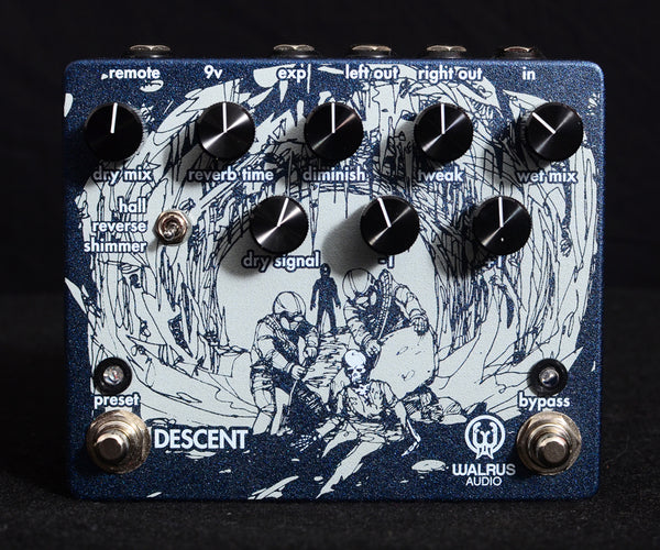 Walrus Audio Descent Reverb/Octave Pedal | Guitar Pedals