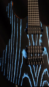 Mayones Duvell Elite Gothic 6 Black With Blue-Brian's Guitars