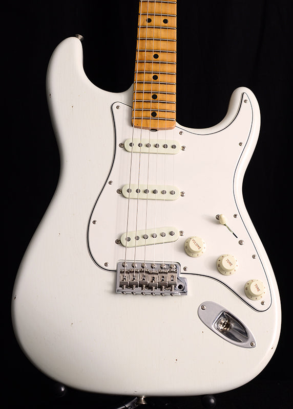 Fender Custom Shop Jimi Hendrix Voodoo Child Stratocaster Journeyman Relic Olympic White-Brian's Guitars