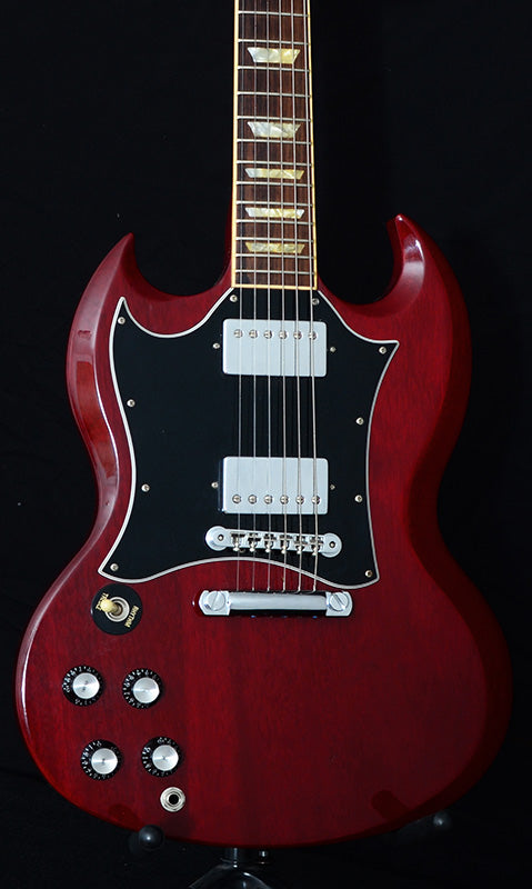 Used '93 Gibson SG Standard Lefty Heritage Cherry-Brian's Guitars