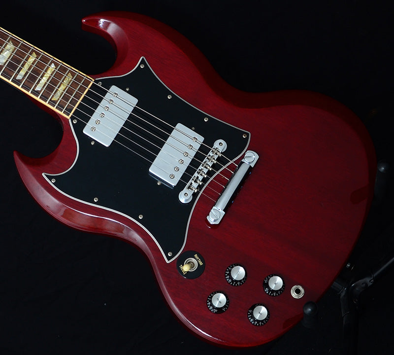 Used '93 Gibson SG Standard Lefty Heritage Cherry-Brian's Guitars