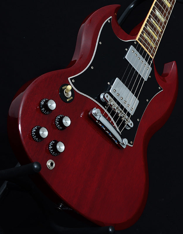 Used '93 Gibson SG Standard Lefty Heritage Cherry-Brian's Guitars