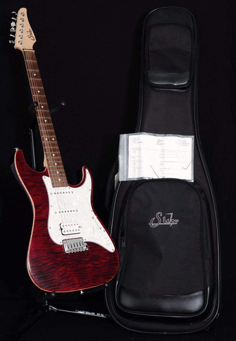 Used Suhr Pro Series S3 Chili Pepper Red-Brian's Guitars