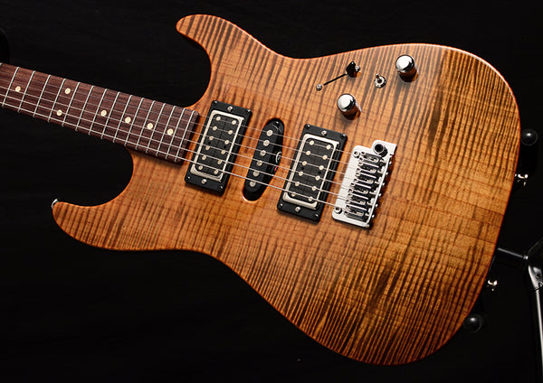 Tom Anderson Drop Top Caramel Maple Brown Sugar-Electric Guitars-Brian's Guitars