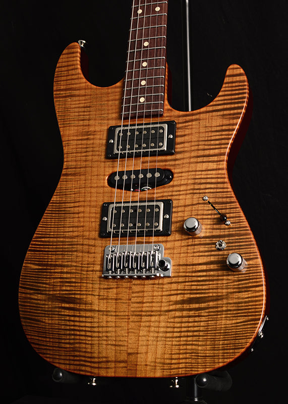 Tom Anderson Drop Top Caramel Maple Brown Sugar-Electric Guitars-Brian's Guitars