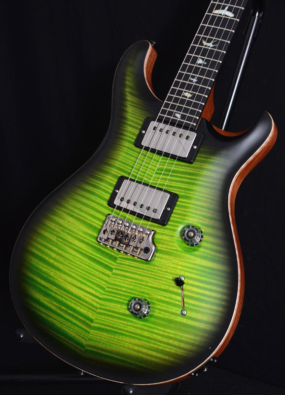 Paul Reed Smith Wood Library Custom 24 Satin Eriza Verde Smokeburst-Brian's Guitars