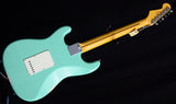 Fender Traditional '50s Stratocaster Surf Green With Shell Pink Stripes-Brian's Guitars