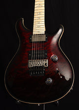 Paul Reed Smith Wood Library Custom 24 Floyd Brian's Limited Fire Red Black Fade Smokeburst-Brian's Guitars