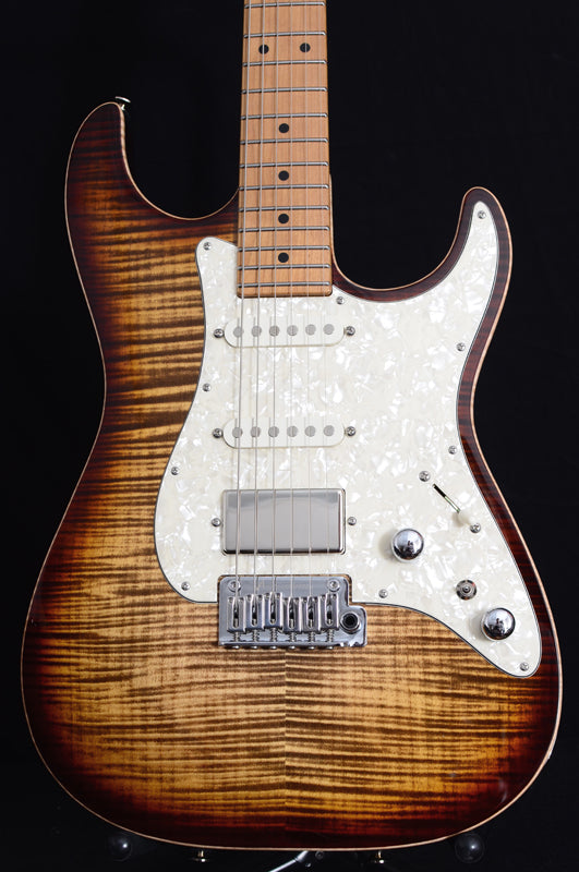 Tom Anderson Drop Top Classic Light Tiger Eye Burst-Brian's Guitars