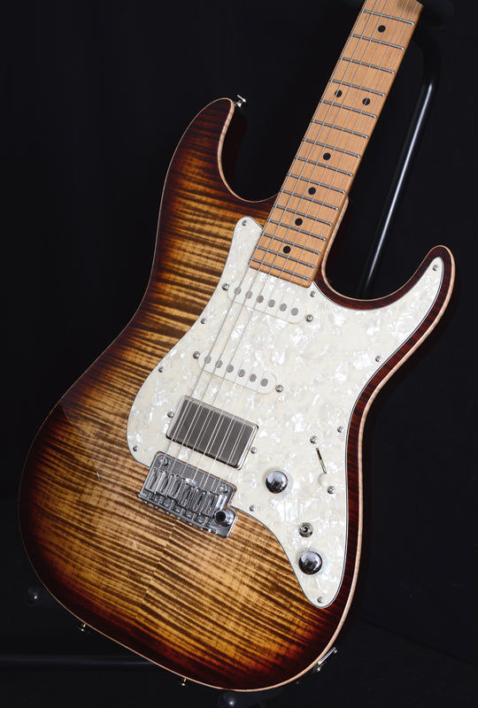 Tom Anderson Drop Top Classic Light Tiger Eye Burst-Brian's Guitars