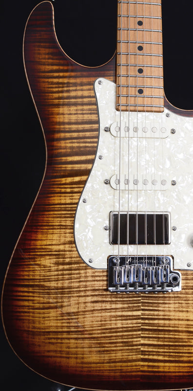 Tom Anderson Drop Top Classic Light Tiger Eye Burst-Brian's Guitars