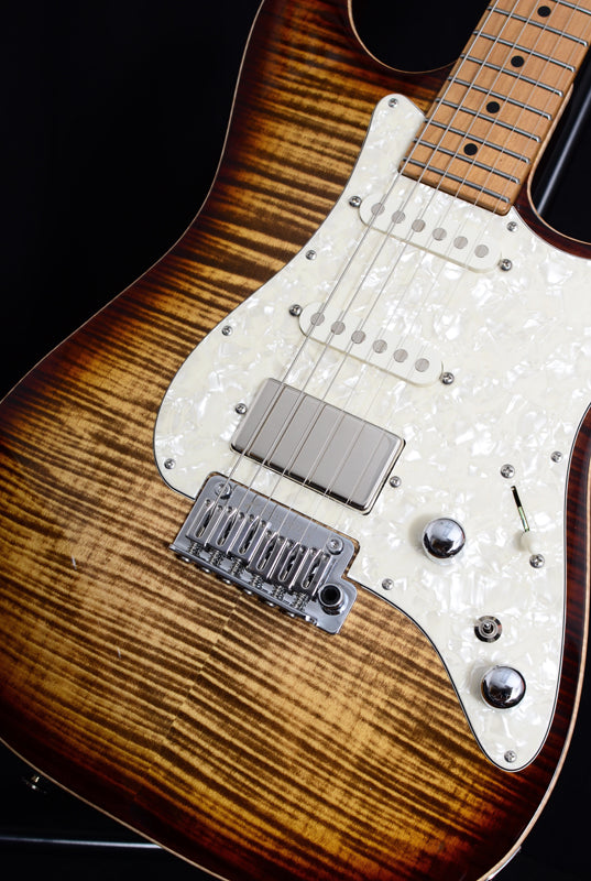 Tom Anderson Drop Top Classic Light Tiger Eye Burst-Brian's Guitars