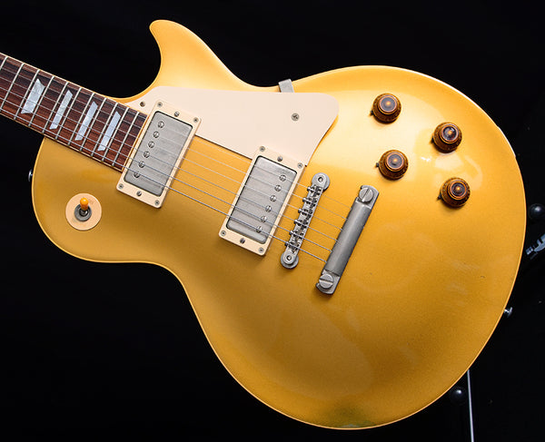 Used Gibson Custom Shop 1957 Reissue Les Paul Gold Top-Brian's Guitars