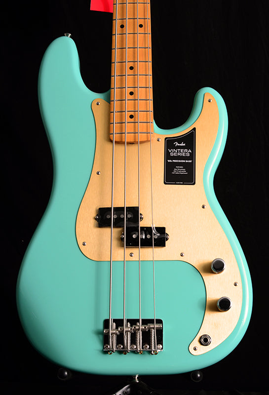 Fender Vintera '50s Precision Bass Sea Foam Green-Electric Guitars-Brian's Guitars