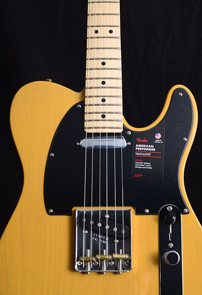 Fender American Performer Telecaster Channel LTD Butterscotch Blonde