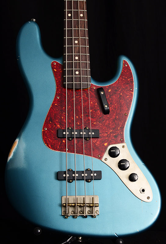 Nash JB63 Bass Turquoise-Brian's Guitars