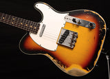 Fender Custom Shop 1964 Telecaster Custom Heavy Relic Faded 3 Tone Sunburst-Electric Guitars-Brian's Guitars