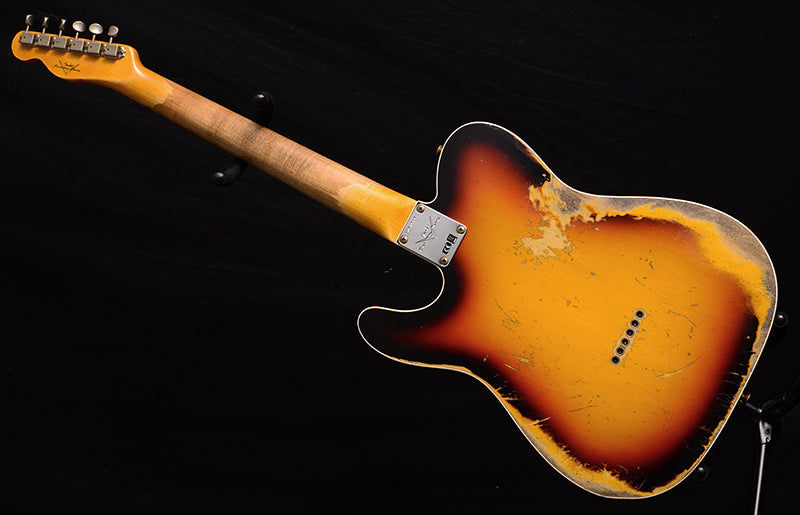 Fender Custom Shop 1964 Telecaster Custom Heavy Relic Faded 3 Tone Sunburst-Brian's Guitars