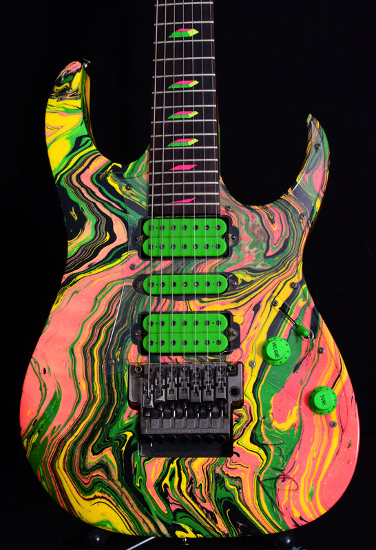 1991 Ibanez Universe UV77MC 7 String Swirl-Brian's Guitars