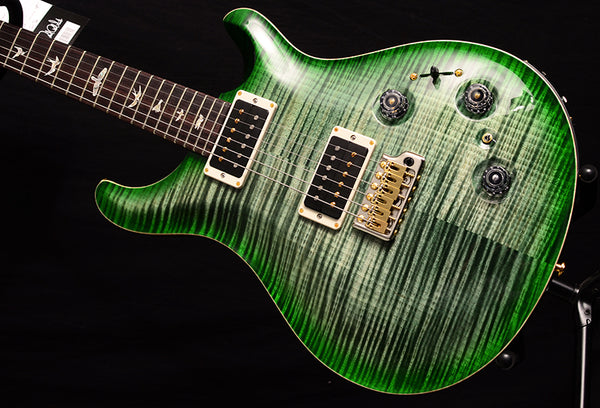 Paul Reed Smith Custom 22 Piezo Faded Jade Green Burst-Brian's Guitars