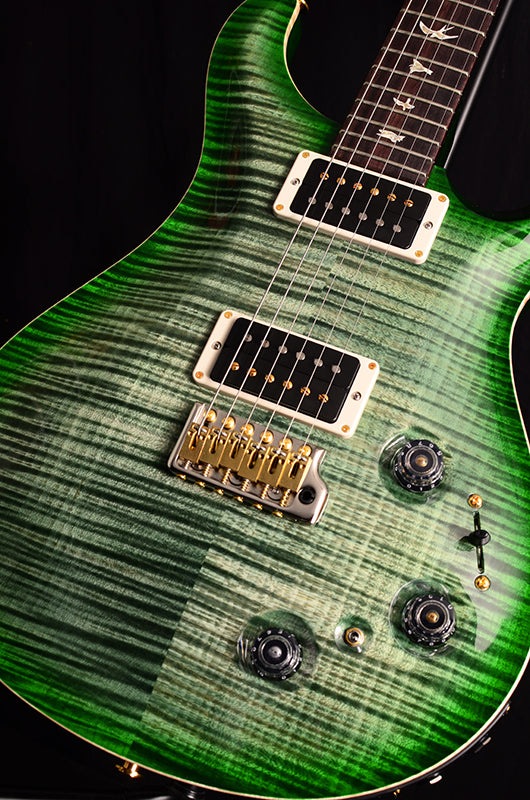 Paul Reed Smith Custom 22 Piezo Faded Jade Green Burst-Electric Guitars-Brian's Guitars