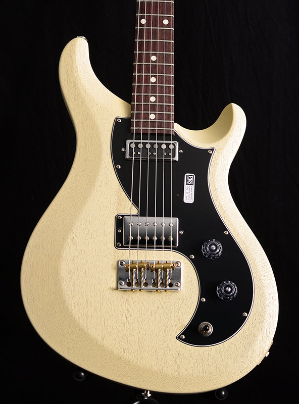 Paul Reed Smith S2 Vela Satin Anique White-Electric Guitars-Brian's Guitars