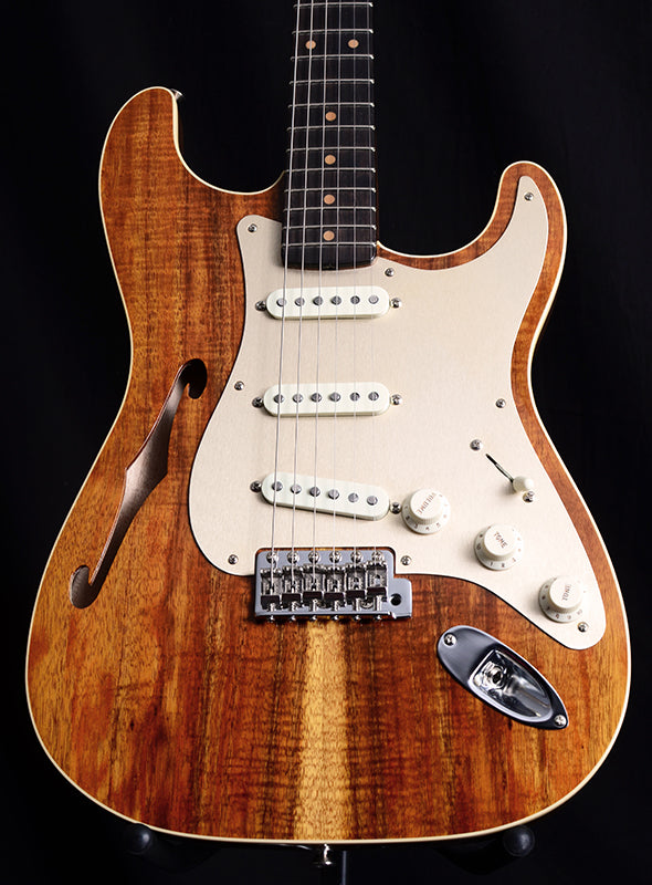 Used Fender Custom Shop Artisan Thinline Stratocaster Koa-Brian's Guitars