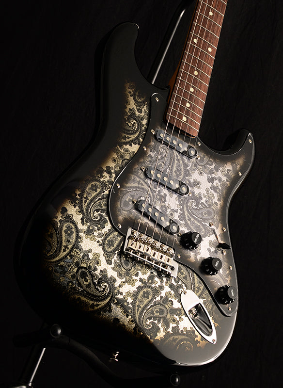 Fender limited edition on sale black paisley stratocaster