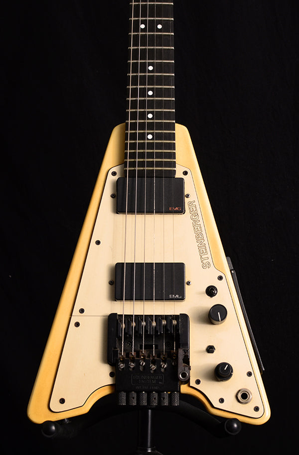 Used 1989 Steinberger GP2T White-Electric Guitars-Brian's Guitars