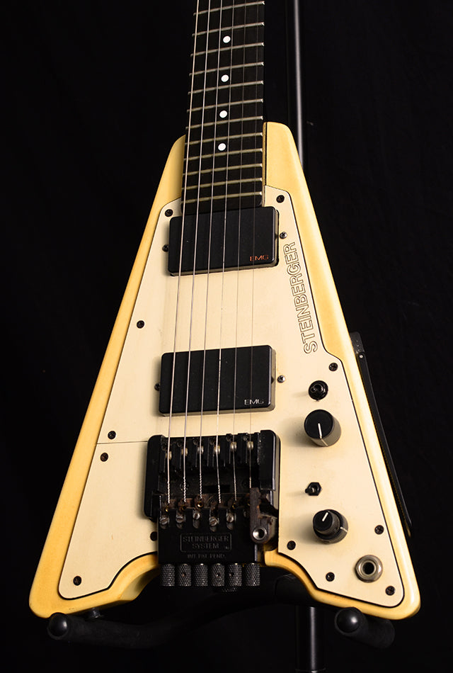 Used 1989 Steinberger GP2T White-Electric Guitars-Brian's Guitars