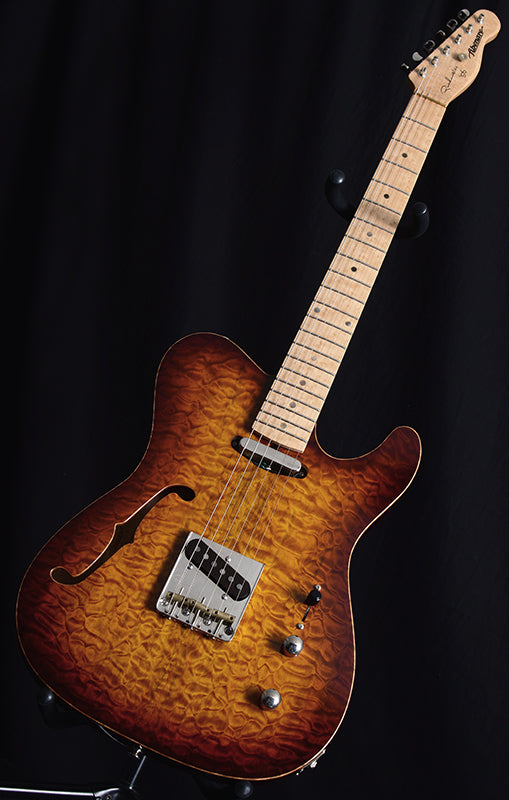 Used Fibenare Roadmaster Thinline 56 Tobacco Burst-Electric Guitars-Brian's Guitars