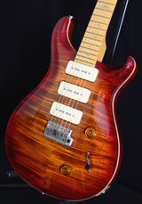 Used Paul Reed Smith Custom 22 3 P90 Dark Cherry Sunburst-Brian's Guitars