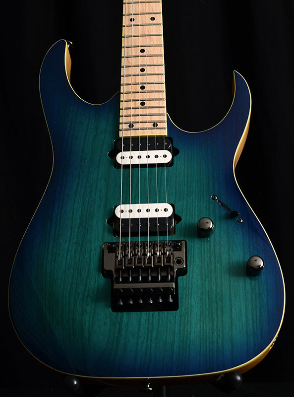 Used Ibanez RG652AHM Prestige Nebula Green Burst-Brian's Guitars