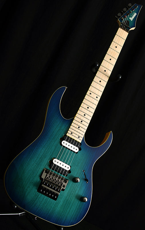 Used Ibanez RG652AHM Prestige Nebula Green Burst-Brian's Guitars