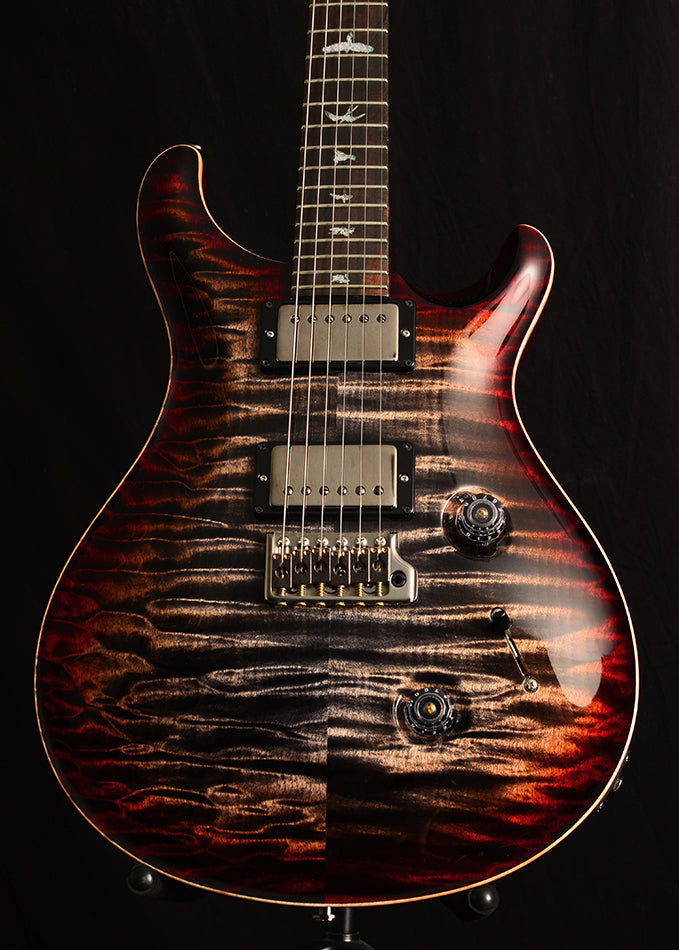 Paul Reed Smith Wood Library Custom 24 Fatback Brian's Limited Charcoal Cherry Burst-Brian's Guitars