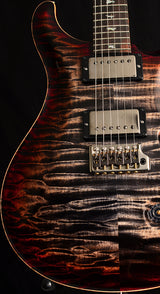 Paul Reed Smith Wood Library Custom 24 Fatback Brian's Limited Charcoal Cherry Burst-Brian's Guitars